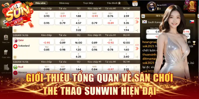 Giới thiệu tổng quan về sân chơi thể thao SUNWIN hiện đại