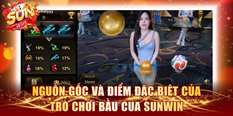 Nguồn gốc và điểm đặc biệt của trò chơi Bầu Cua SUNWIN