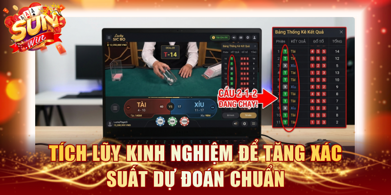 Tích lũy kinh nghiệm để tăng xác suất dự đoán chuẩn
