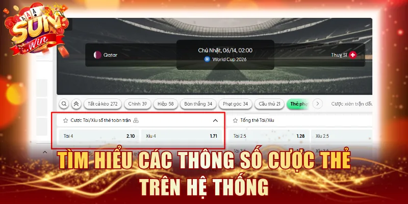 Tìm hiểu các thông số cược thẻ trên hệ thống